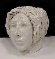 CLAY SCULPTURE BUST
