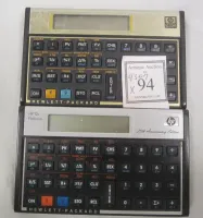 TWO WORKING HEWLETT PACKARD HC 12 CALCULATORS