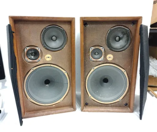 PAIR OF VINTAGE WALD OPTIMUM SPEAKERS