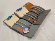 THREE VINTAGE METAL ROLODEX FILE HOLDERS