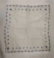 HANKEY PRINTED WITH SWASTIKA PATTERN