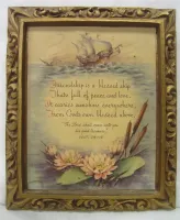 SMALL VINTAGE BLESSING FRAMED PRINT