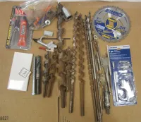 AUGER BITS, BLOW GUN REPAIR KIT, AND MORE
