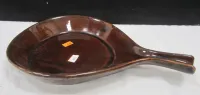 VINTAGE USA BEL-TERR POTTERY SKILLET