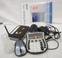 MISC ELECTRONICS INCLUDING ROUTER, SCREEN PROTECTOR, CALCULATOR