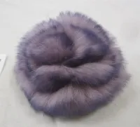 DIED RABBIT FUR PIN BY ECHO