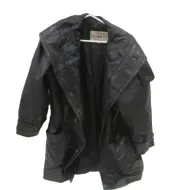 MEDIUM LEATHER WINLIT HOODED JACKET