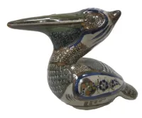 TONALA MEXICO POTTERY PELICAN