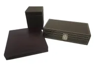 HINGED JEWELRY BOX, SMALL STORAGE BOX, AND NECKLACE PRESENTATION BOX