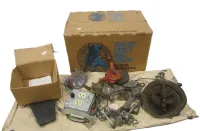 SEDIMENT BOWLS, PULLEYS, 