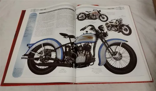 HARLEY DAVIDSON COFFEE TABLE BOOK.  as is