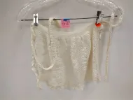 SMALL CROCHETED LACE APRON