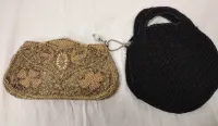 TWO VINTAGE LADIES BEADED PURSES